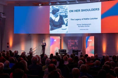 72. Wiener Stadtgespräch Kathy Leichter